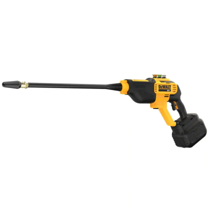 Dewalt 20V 550PSI, 1.0 GPM Cold Water Cordless Electric Power Cleaner with 4 Nozzles, Tool-Only (DCPW550B)