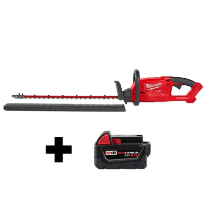 Milwaukee M18 FUEL 18-Volt Lithium-Ion Brushless Cordless Hedge Trimmer With Battery