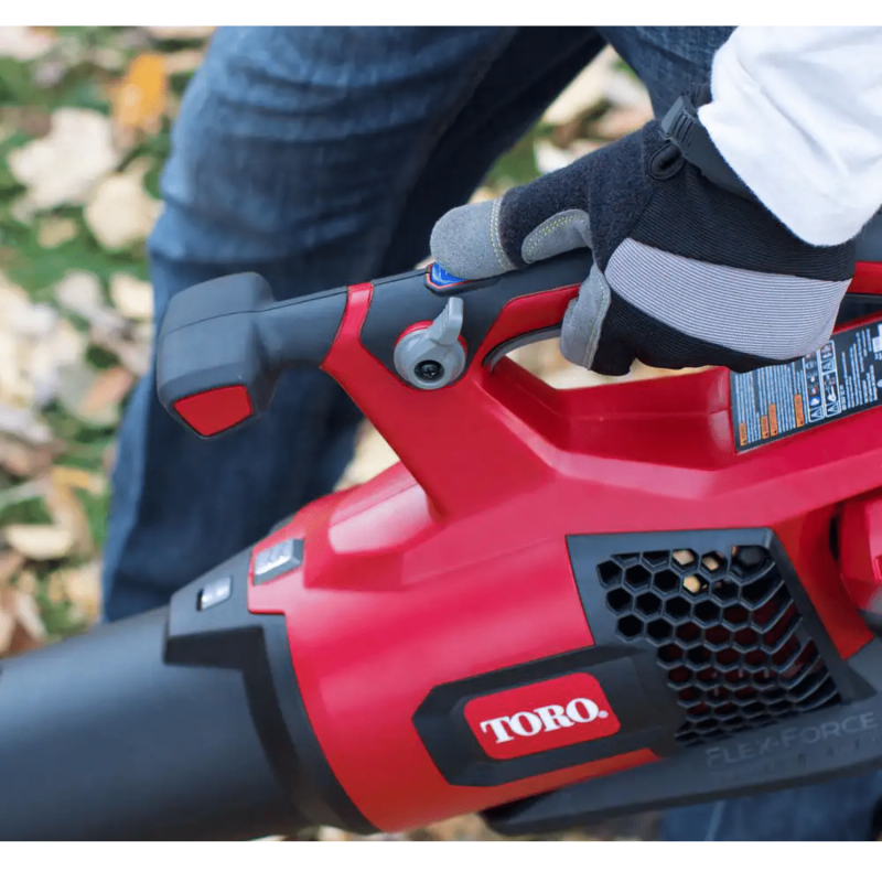 Toro 60-Volt Max Lithium-Ion Cordless String Trimmer and Leaf Blower Combo Kit