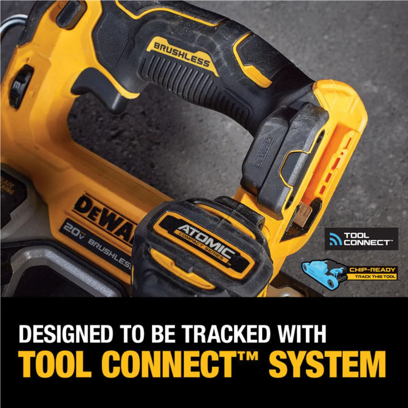 Dewalt ATOMIC 20V MAX Cordless Brushless Compact 1-3/4 in. Bandsaw Tool-Only, DCS377B