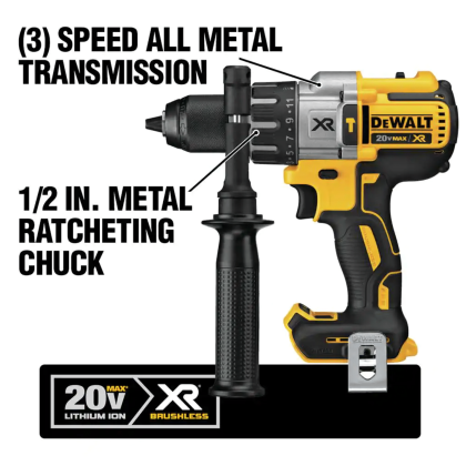 Dewalt 20V Max XR Cordless Brushless Hammer Drill/Impact Combo Kit (2-Tool) with (2) 20-Volt 4.0Ah Batteries & Charger (DCK299M2)