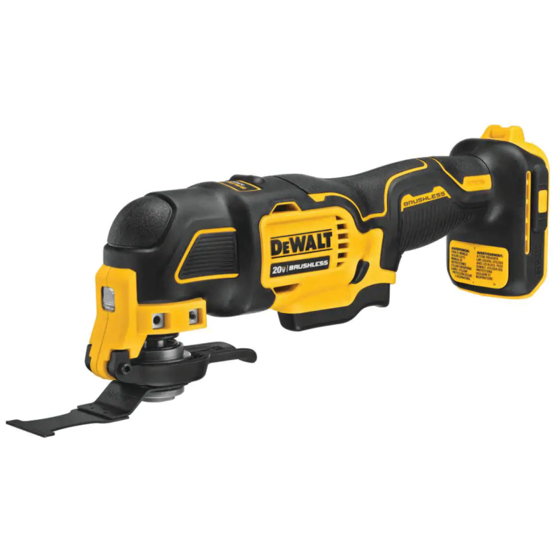 Dewalt Atomic 20v Max Cordless Brushless Compact 1/2 in. Drill/Driver, (2) 20V 1.3Ah Batteries & Oscillating Tool