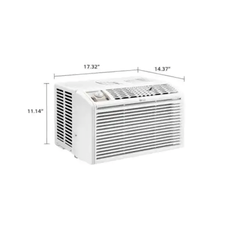 LG Electronics 5,000 BTU 115-Volt Window Air Conditioner LW5016 in White