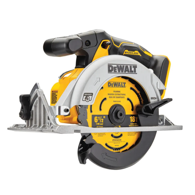 Dewalt 20-Volt Max Cordless Brushless 6-1/2 in. Circular Saw, Tool-Only (DCS565B)