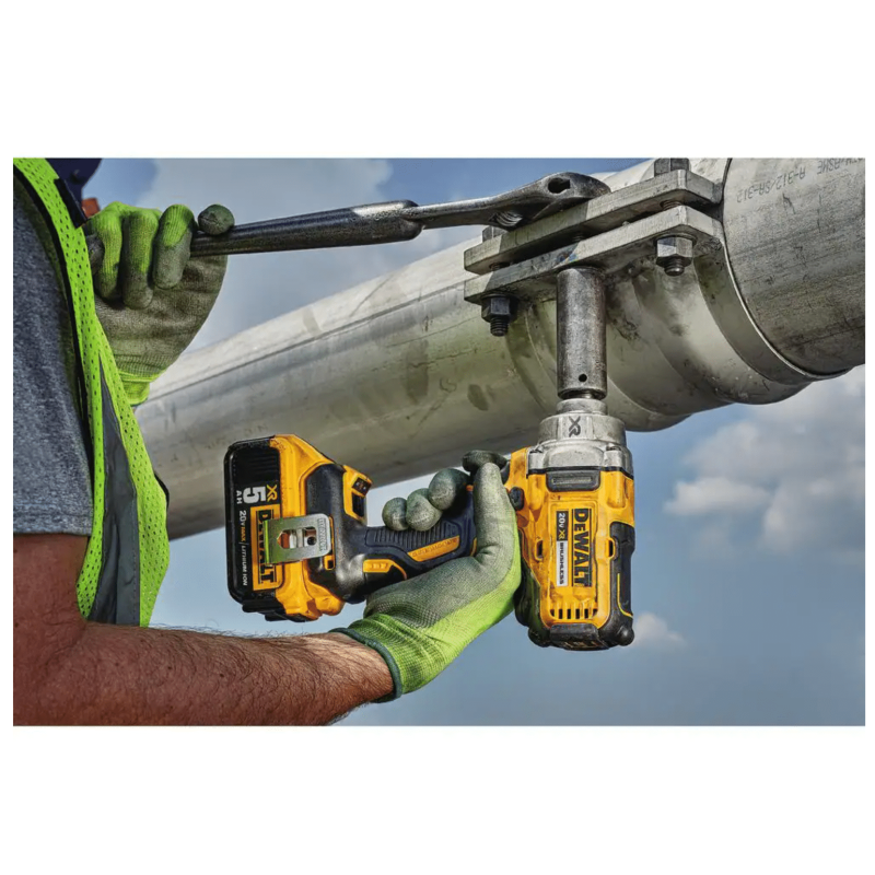 Dewalt 20Vt Max XR Cordless Brushless 1/2 in. Mid-Range Impact Wrench with Detent Pin Anvil, Tool-Only (DCF894B)
