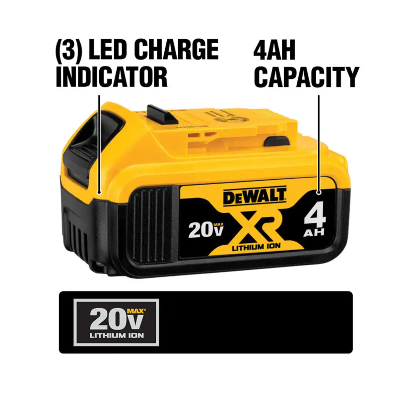 Dewalt 20-Volt Max Cordless 6-1/2 in. Circular Saw with a 20-Volt Battery 4.0Ah (DCS391BWDCB204)