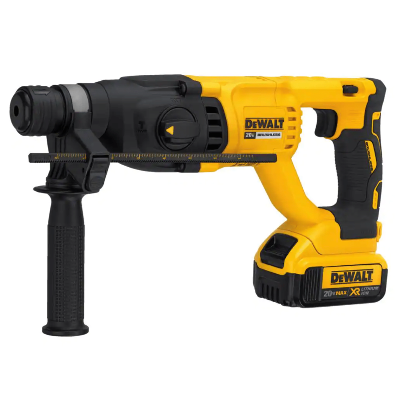 Dewalt 20v Max Cordless Brushless 1 in. SDS Plus D-Handle Rotary Hammer with 20-Volt 5.0Ah Battery & Charger (DCB205CKW133B)