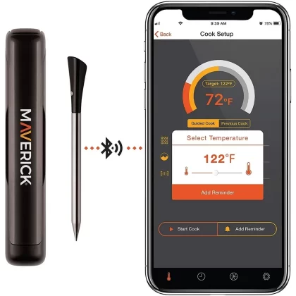 Maverick STAKE Truly Wireless Bluetooth App Enabled Probe Thermometer