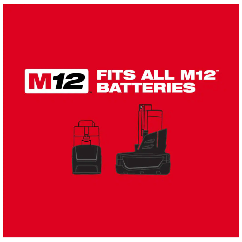 Milwaukee M12 Fuel 12V Li-Ion 4-in-1 Installation 3/8 in. Drill Driver Kit with Multi-Tool, 3/8 in. Ratchet & 6.0 Ah Battery