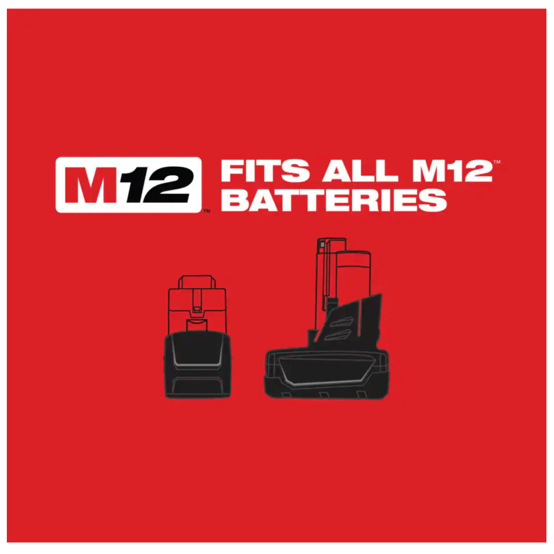 Milwaukee M12 Fuel 12V Lithium-Ion Cordless Multi-Tool Kit with 10 oz. Caulk and Adhesive Gun, Rotary Tool & 6.0Ah Battery