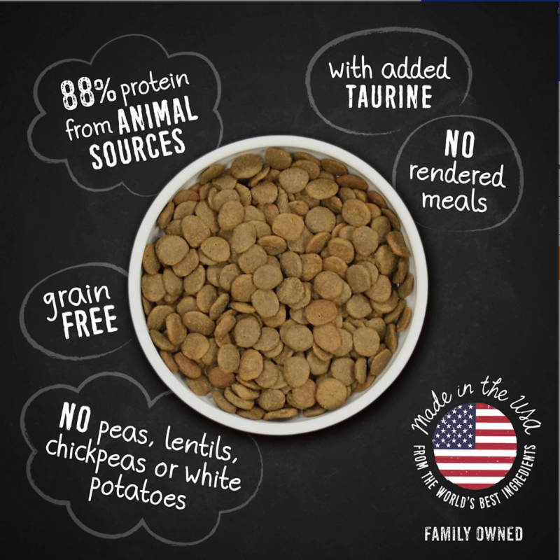 Hound & Gatos Grain Free Limited Ingredient Cage Free Turkey Recipe Dry Dog Food, 24 lbs.
