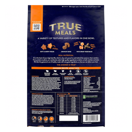 True Meals Chicken Recipe Adult Dry Dog Food, 20 lbs