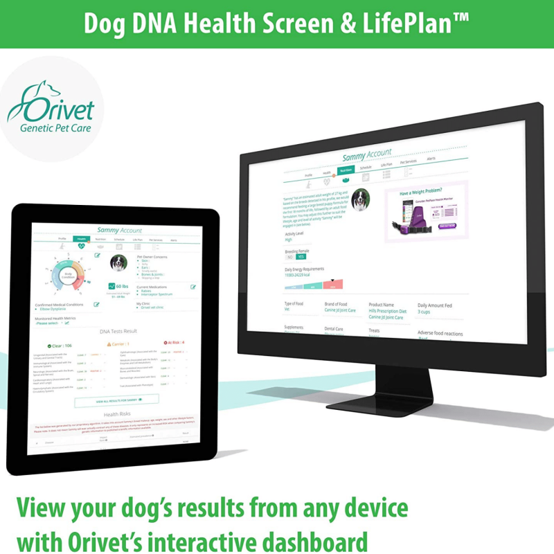 Orivet Dog DNA Health Screen