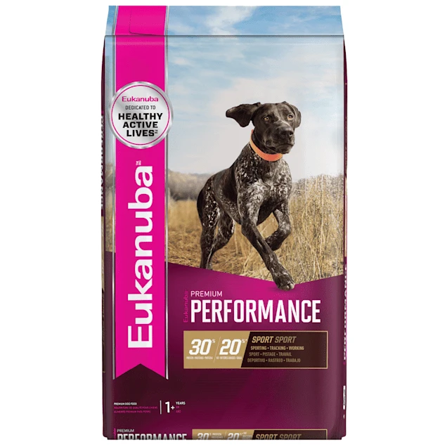 Eukanuba Premium Performance 30/20 Sport Adult Dry Dog Food, 28 lbs.