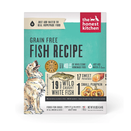 The Honest Kitchen Dehydrated Grain Free Fish Recipe Dog Food, 10 lbs.