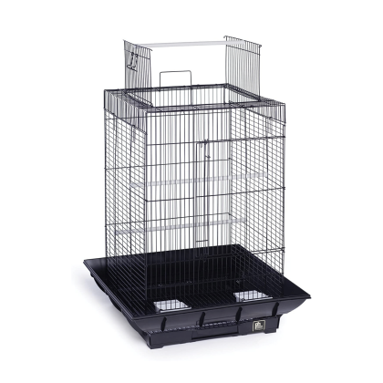 Prevue Pet Products Clean Life Series Black Playtop Bird Cage