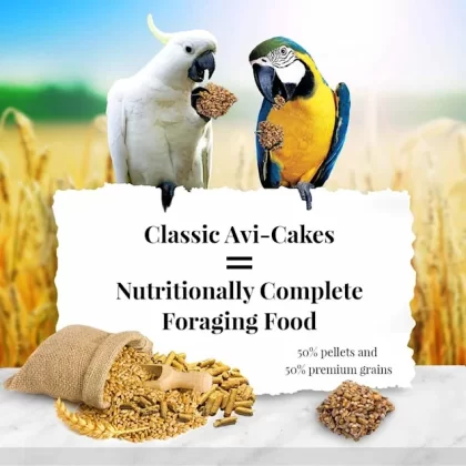 Lafeber's Classic Avi-Cakes For Macaws And Cockatoos, 20 Pounds