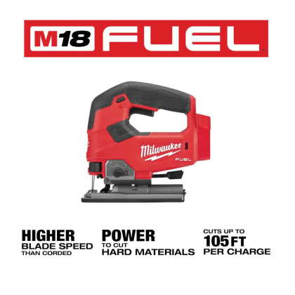 Milwaukee M18 Fuel 18-Volt Lithium-Ion Brushless Cordless Jig Saw, Tool-Only (2737-20)