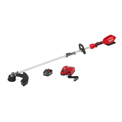Milwaukee M18 Fuel 18V Lithium-Ion Brushless Cordless String Trimmer with Quik-Lok Attachment Capability & 8.0 Ah Battery (2825-21ST)