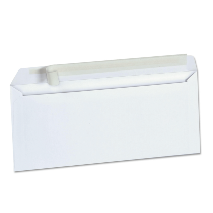 Universal Peel Seal Strip Business Envelope, #9, 3 7/8" x 8 7/8", White, 500/Box