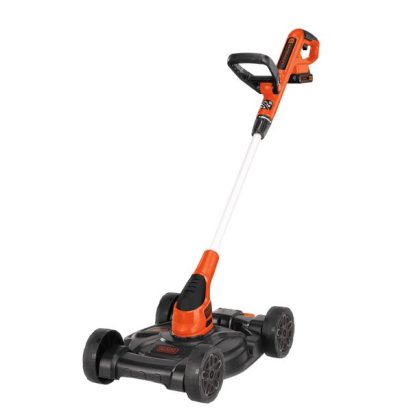 Black + Decker MTC220 20V MAX Cordless 12-Inch 3-in-1 Trimmer/Edger and Mower, 2 Batteries