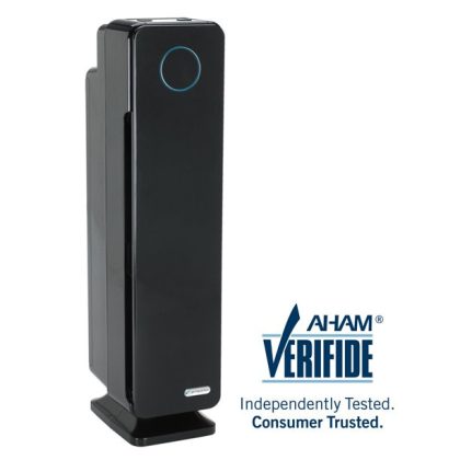 Guardian Technologies Air Purifier with True HEPA Filter, UV-C 4-in-1 AC5300B 28-Inch Tower