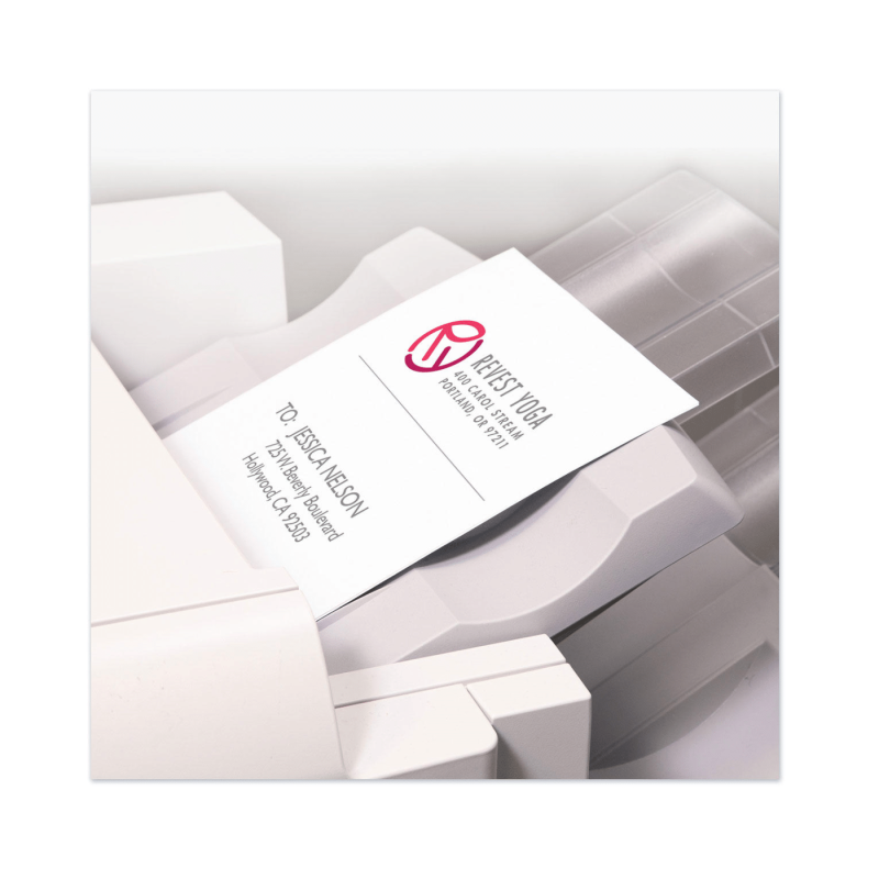 Avery Copier Mailing Labels, Copiers, 8.5 x 11, White, 100/Box