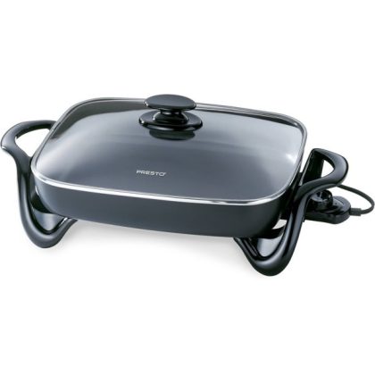 Presto 16-inch Electric Skillet With Glass Cover 06852