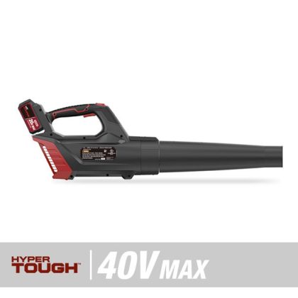 Hyper Tough 20V Max 90 MPH 372 CFM 20V 4.0Ah Cordless Handheld Blower