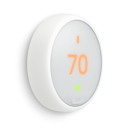 Google Nest Thermostat E In White