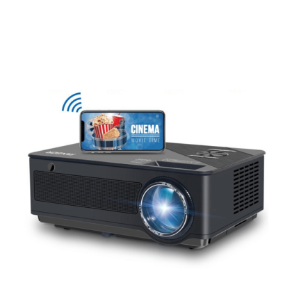 Fangor Native 1080P Full HD Projector, With 65000 Hours Lamp Life, Support 250" Display