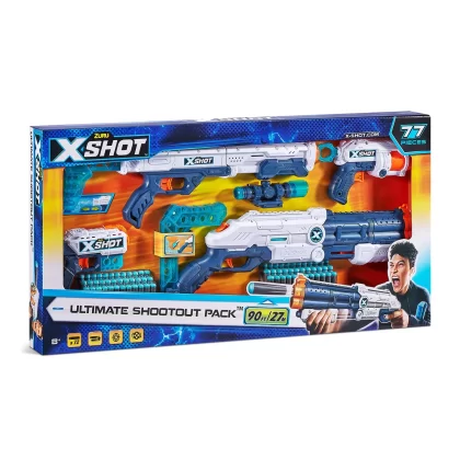 Zuru X-Shot Excel Ultimate Shootout Foam Dart Blaster Combo Pack