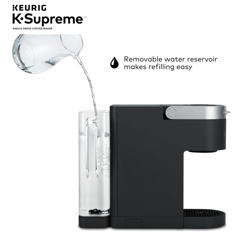 Keurig K-Supreme Single Serve K-Cup Pod Coffee Maker, MultiStream Technology, Black
