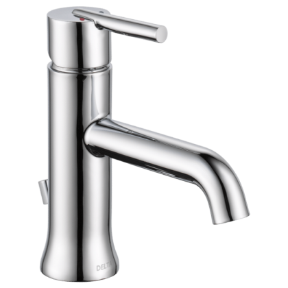 Delta Trinsic Single Handle Bathroom Faucet In Chrome 559LF-MPU, Silver
