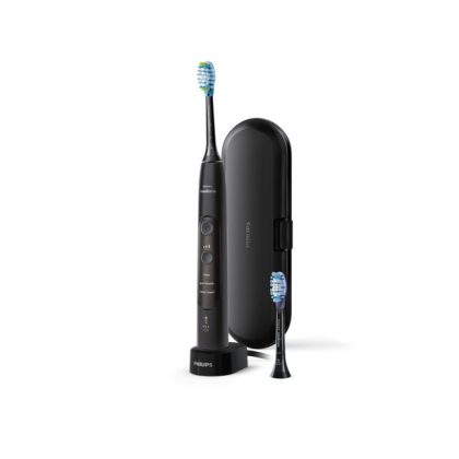 Philips Sonicare Expertclean 7300 HX9610/17 Rechargeable Electric Toothbrush, Black