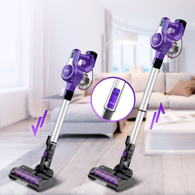 Inse S6P 23KPa Cordless Vacuum 10-In-1 Lightweight Stick Vacuum Cleaner with 250W Brushless Motor