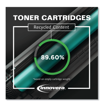 Innovera Remanufactured Black Toner Cartridge, Replacement for Canon 128 (3500B001AA), 2100 Page-Yield