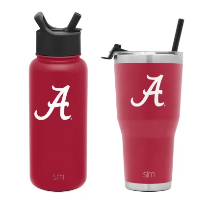 Simple Modern Collegiate Licensed Insulated Drinkware 2-Pack, University of Alabama