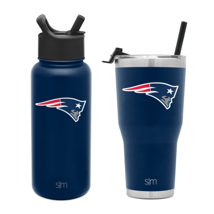 Simple Modern NFL Licensed Insulated Drinkware 2-Pack, New England Patriots