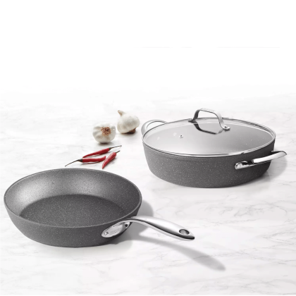 The Rock by Starfrit 3-Piece Cookware Set