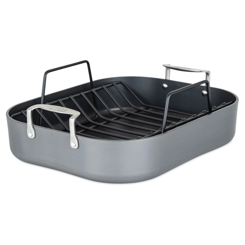 Viking 16" Hard Anodized Nonstick Roaster with Rack