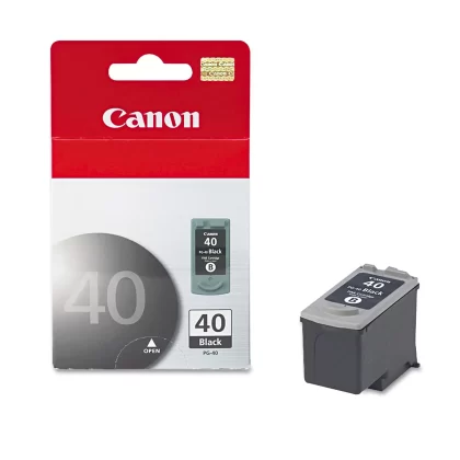 Canon PG-40 Ink Tank Cartridge, Black (195 Page Yield)