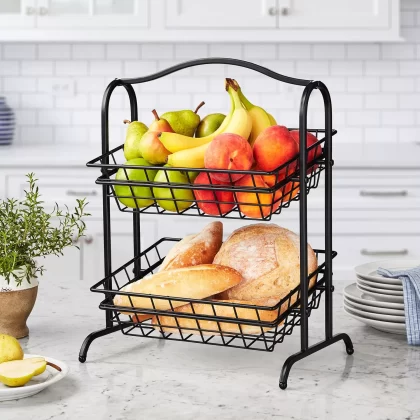 Member's Mark 2-Tier Fruit Basket Stand