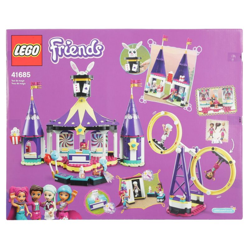 Lego Friends Magical Funfair Roller Coaster 41685 Building Toy for Kids Who Love Theme Parks (974 Pieces)