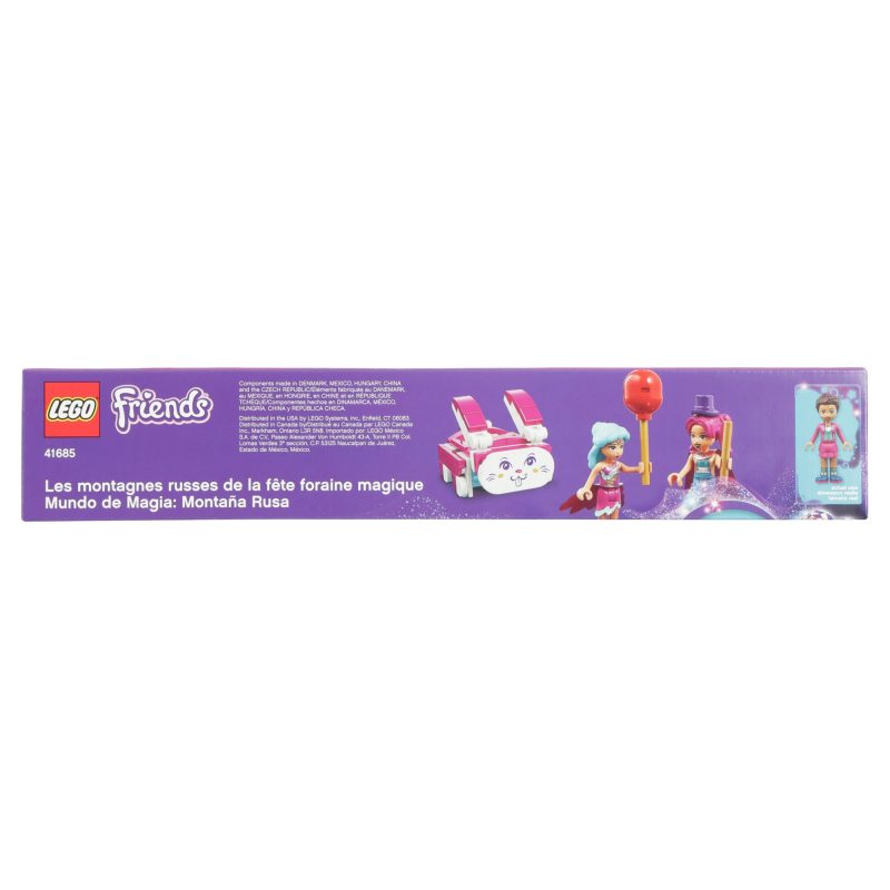 Lego Friends Magical Funfair Roller Coaster 41685 Building Toy for Kids Who Love Theme Parks (974 Pieces)