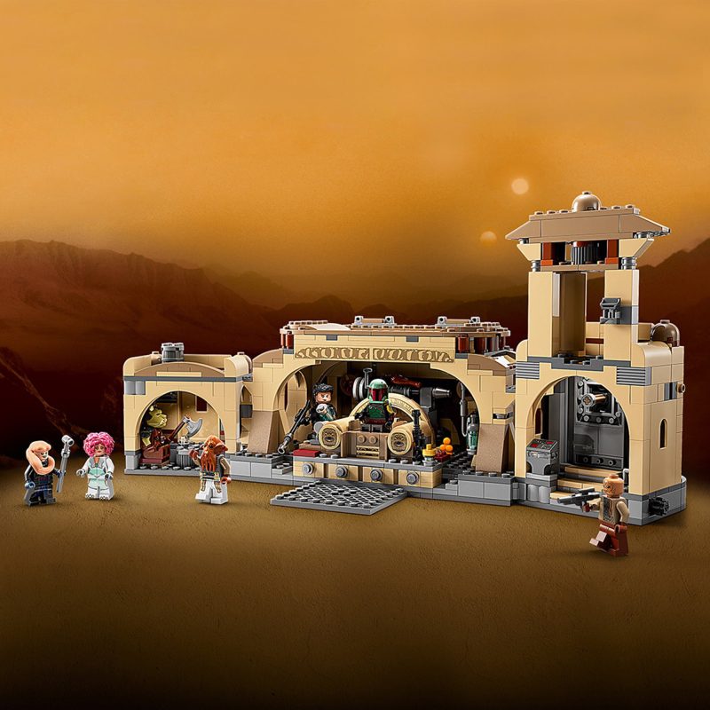 Lego Star Wars Boba Fett’s Throne Room 75326 Building Kit for Kids Aged 9 and Up, 732 Pieces