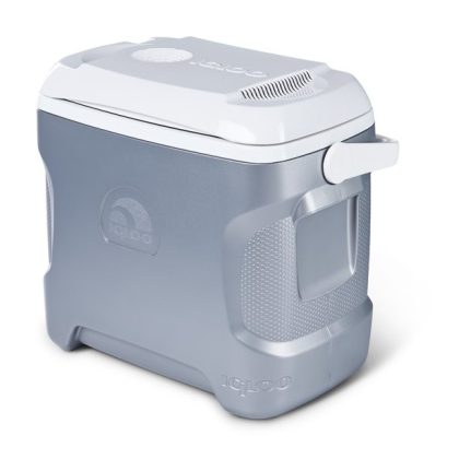 Igloo 28 Qt Iceless Thermoelectric Hard Sided Cooler, Silver
