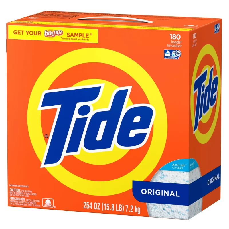 Tide HE Ultra Powder Laundry Detergent (254 oz., 180 loads)