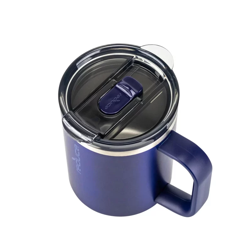 Reduce 14-oz. Hot1 Mug, 2 Pack, Blue/Gold