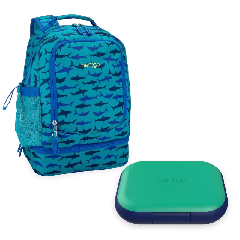 Bentgo 2-In-1 Backpack & Lunch Bag and Bentgo Kids Chill Lunch Box